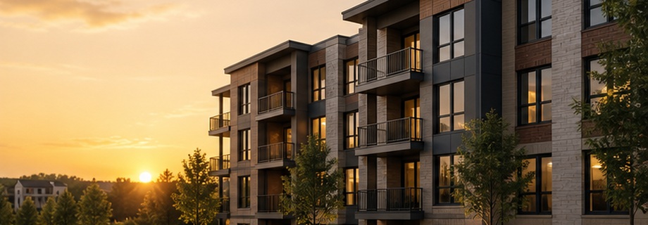 Apartment building at sunset — when not to refinance